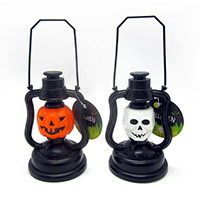 Halloween Light up Lantern - 2 Asstd Styles