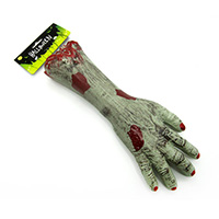 Zombie Severed Arm with Red Blood